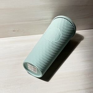 STARBUCKS-Mint Studded Tumbler